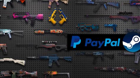 sell csgo skins for paypal.